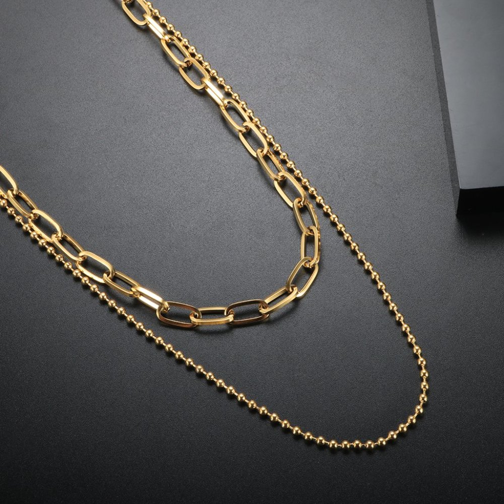New! Double-layer Necklace - Picture 8 of 8